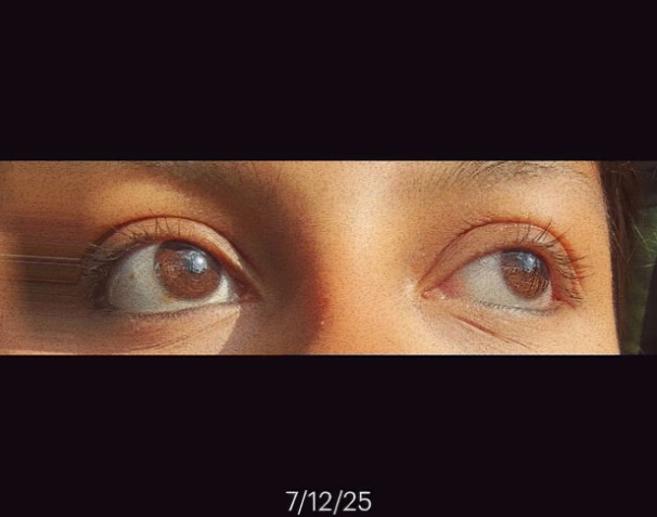 Stuti's eyes